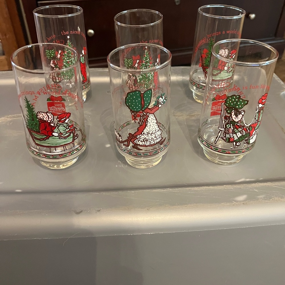 Vintage Holly Hobbie Glasses